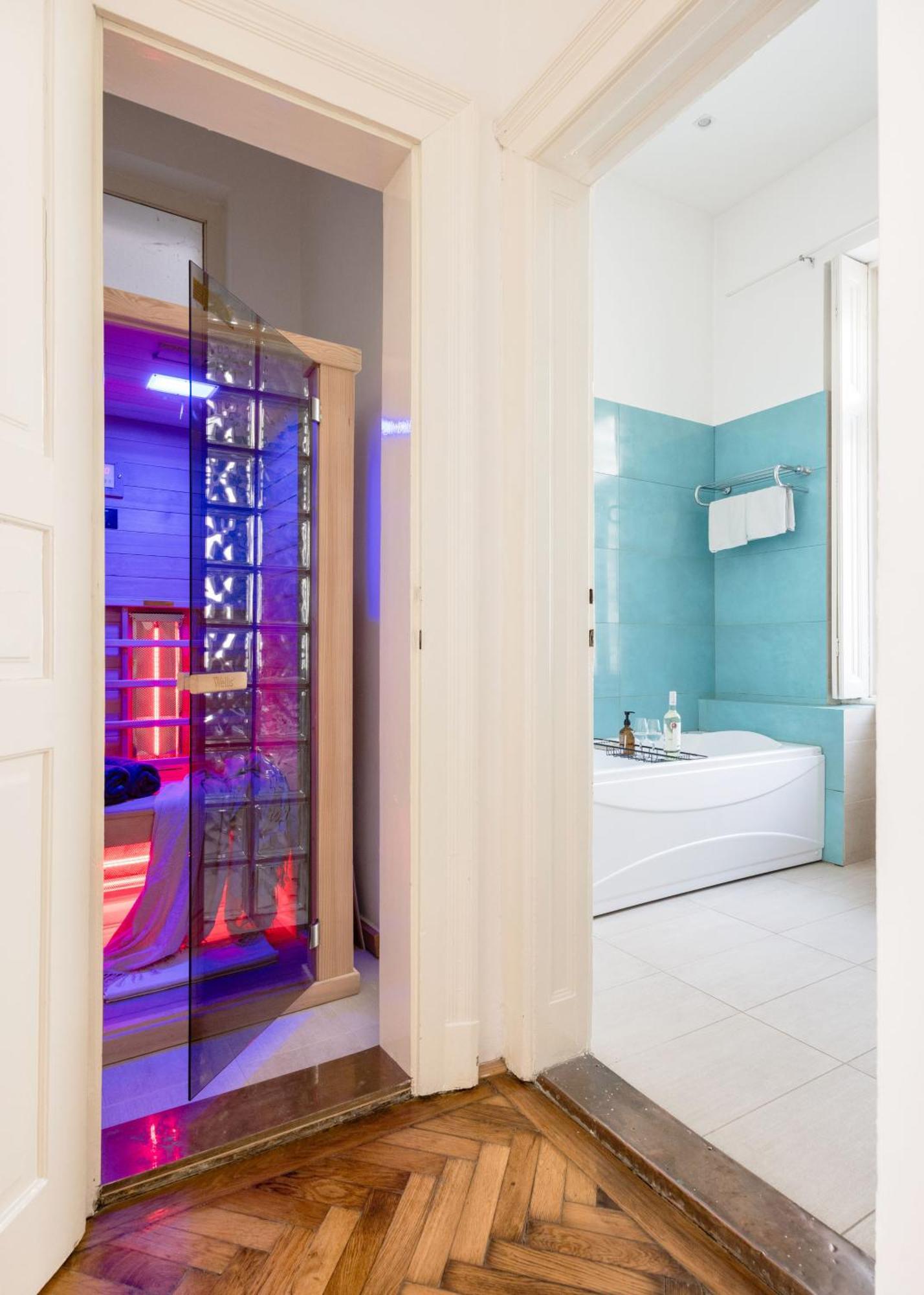 Wellness Retreat With Sauna & Jacuzzi - 1 Min To Opera Budapest Extérieur photo